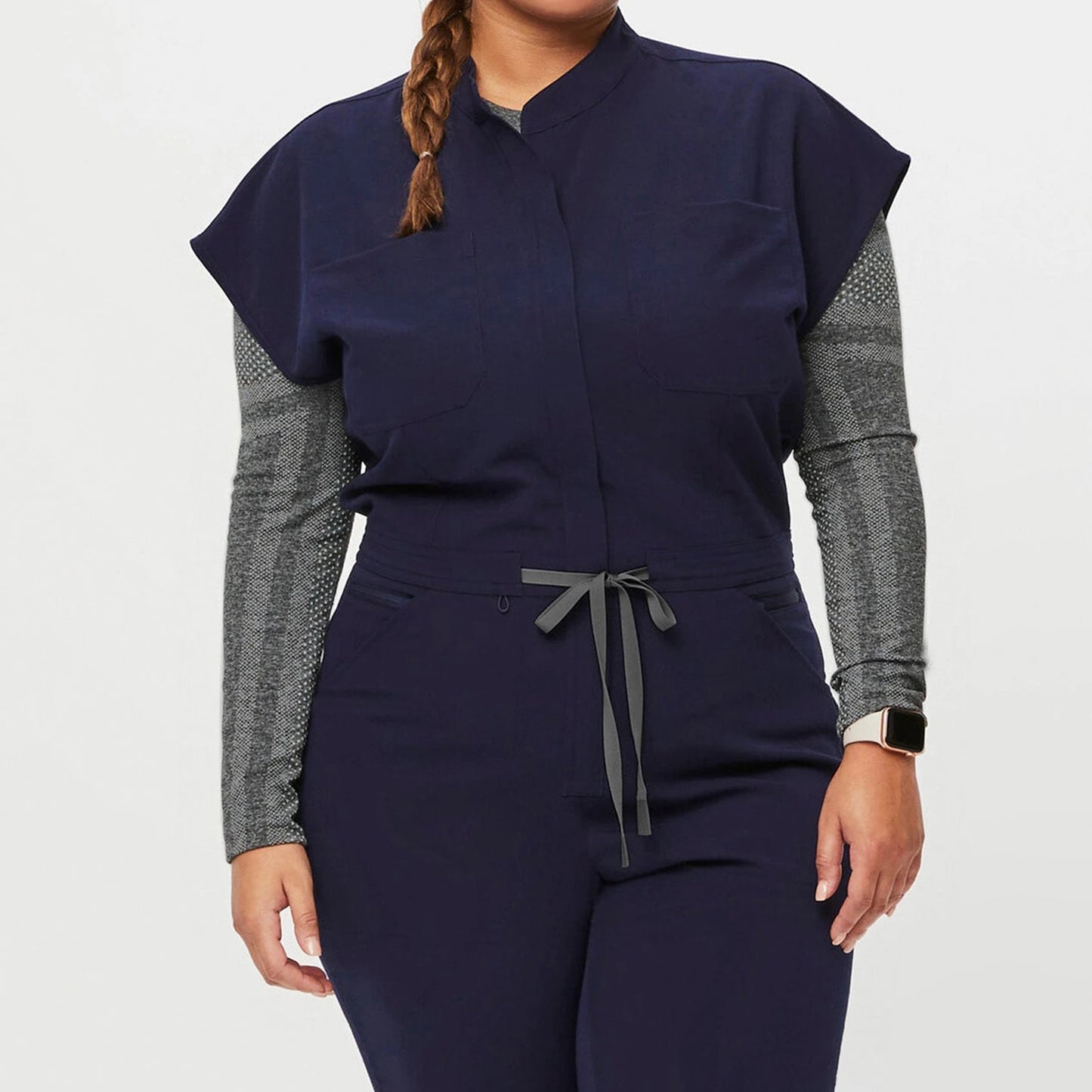 One Piece Scrub Jumpsuit