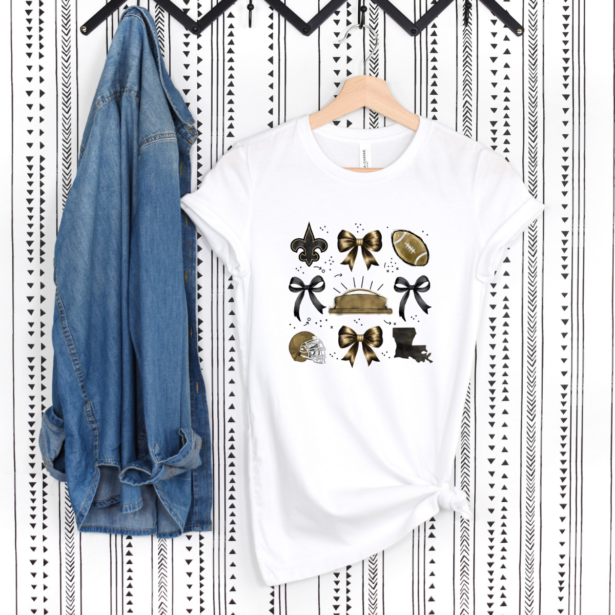 Football & Bows Shirt