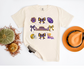 Purple & Gold Tiger Football