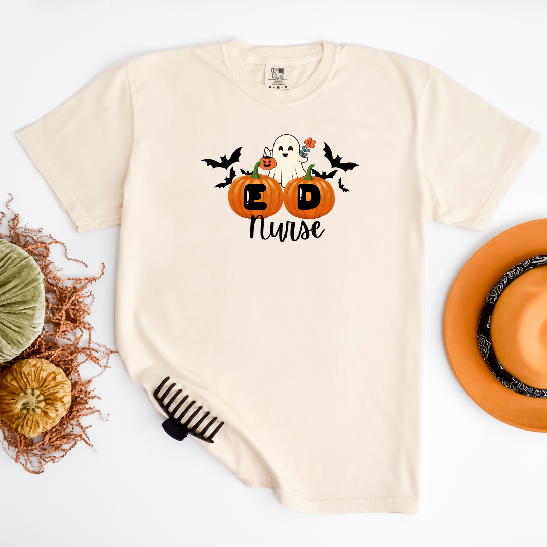 ED Nurse Pumpkin Shirt