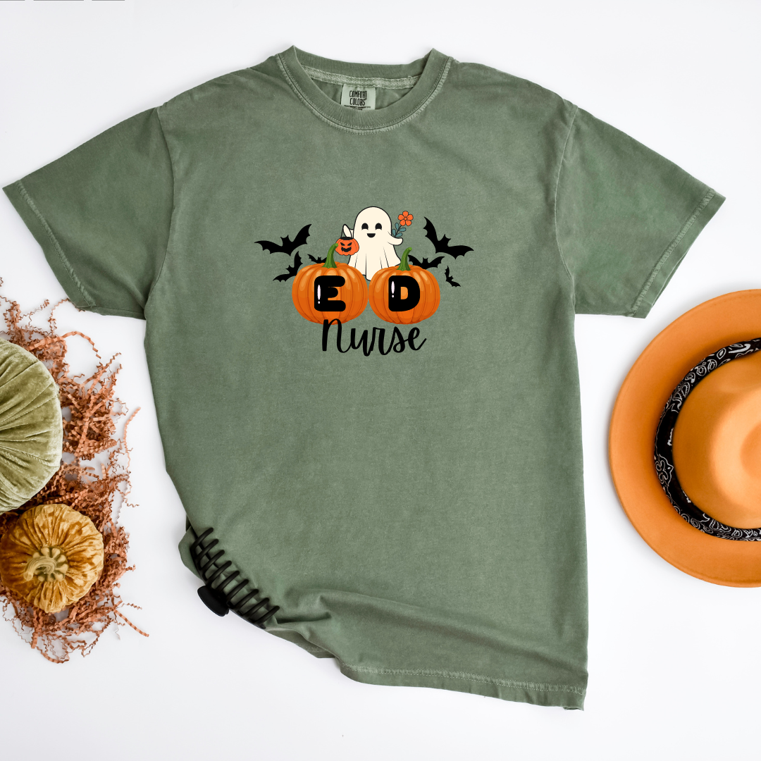 ED Nurse Pumpkin Shirt