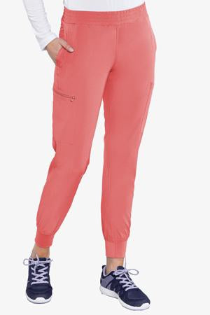 8739 SMOCKED WAIST JOGGER (Size: XS-3X)