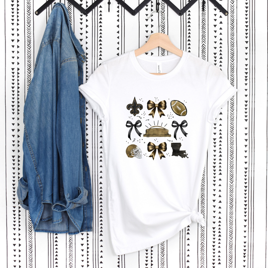 Football & Bows Shirt