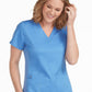7459 V-NECK SHIRTTAIL TOP (Size: XS-3X)