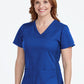 7459 V-NECK SHIRTTAIL TOP (Size: XS-3X)