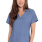 7459 V-NECK SHIRTTAIL TOP (Size: XS-3X)