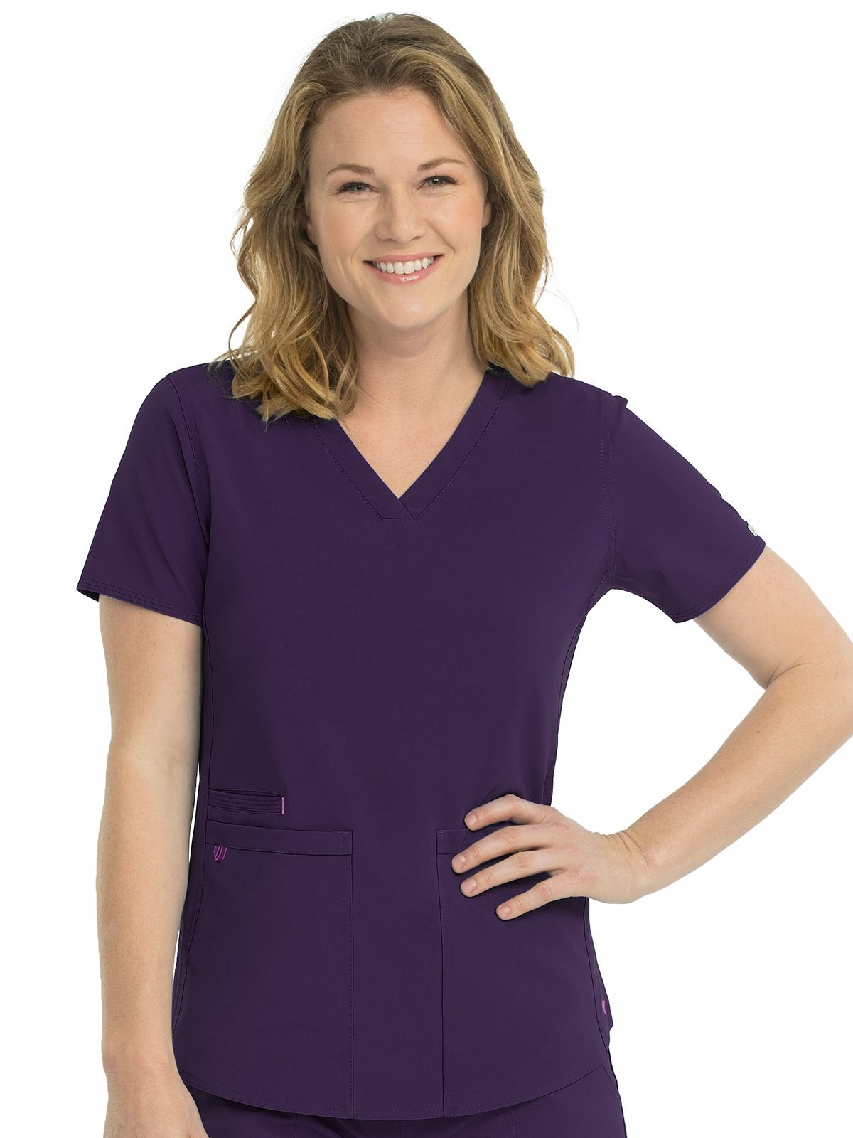 8579 RACERBACK SHIRTTAIL TOP (Size: 2X-5X)