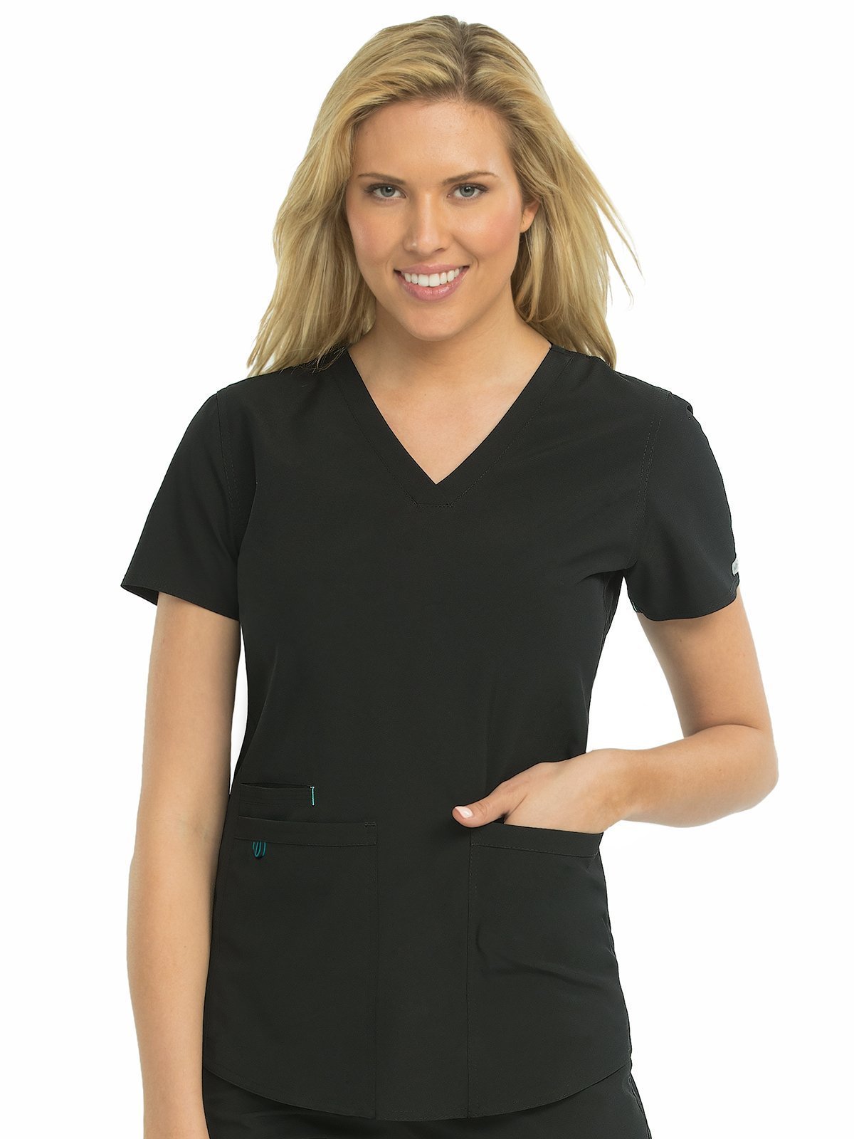 8579 RACERBACK SHIRTTAIL TOP (Size: 2X-5X)